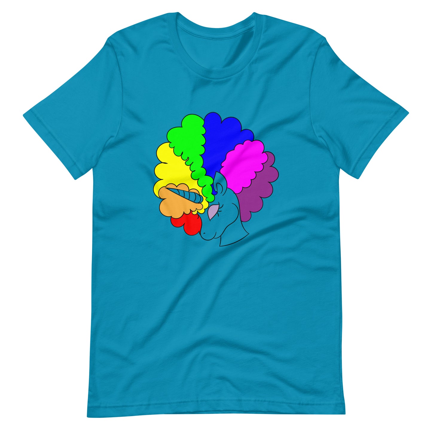 Afrainbow Unicorn - Unisex t-shirt