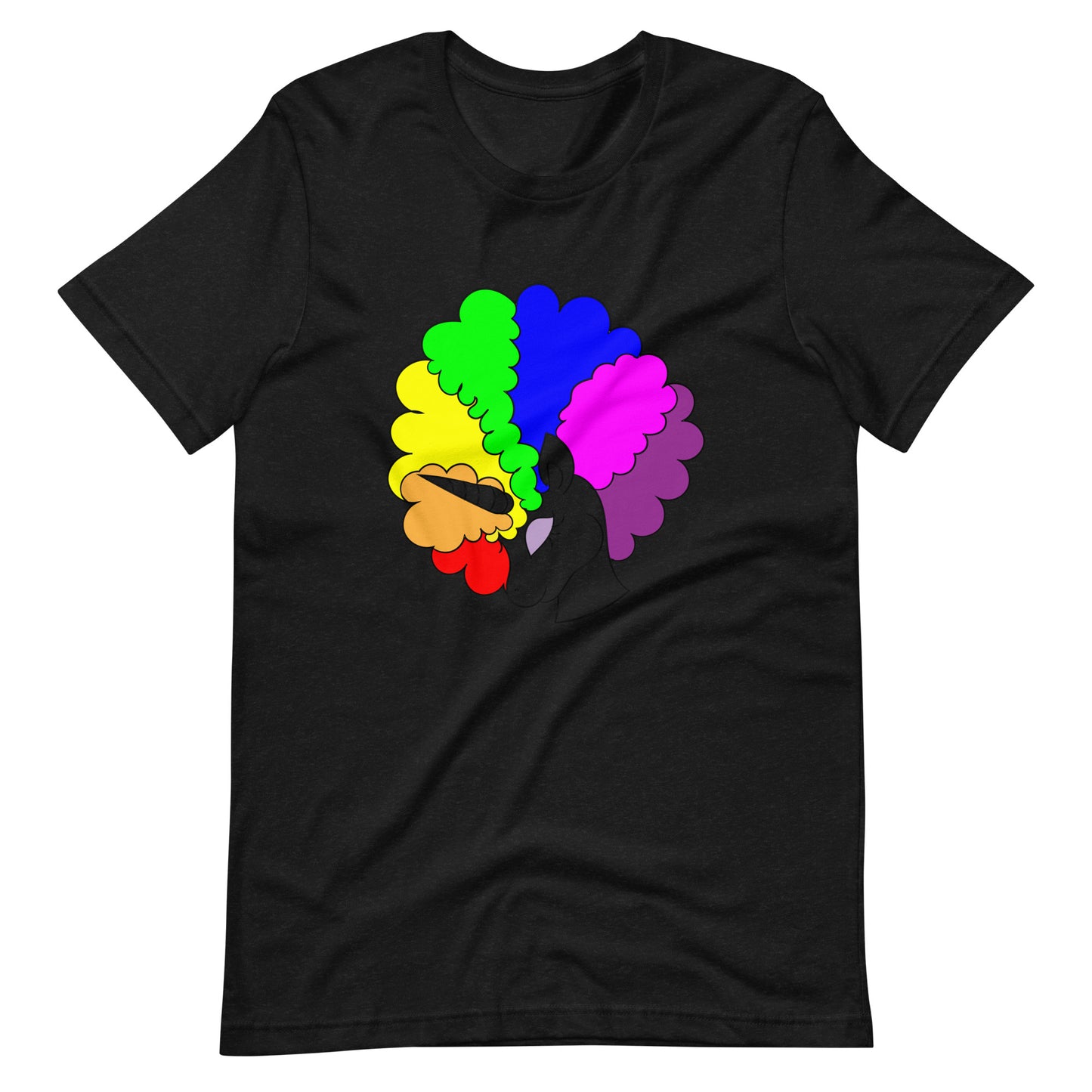 Afrainbow Unicorn - Unisex t-shirt