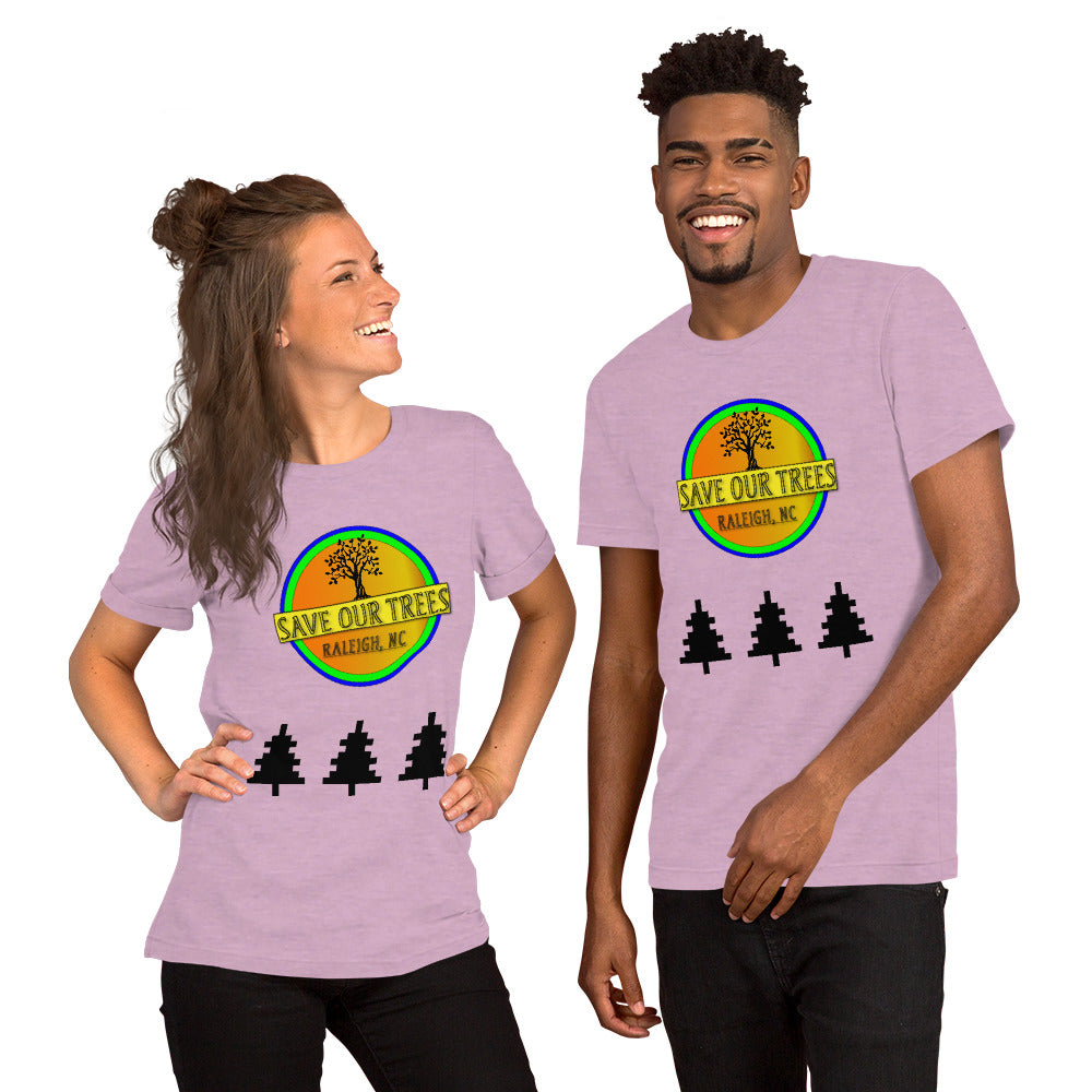 SaveOurTrees - Raleigh - Unisex t-shirt