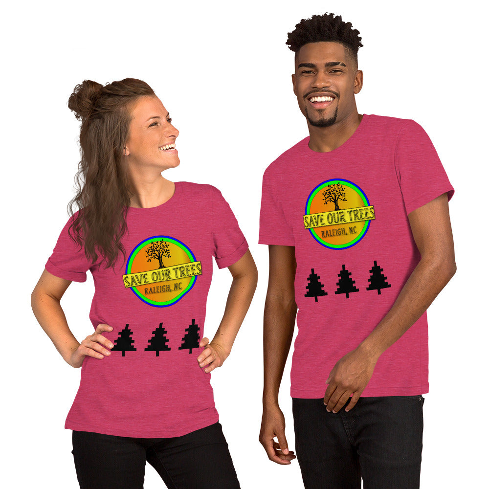 SaveOurTrees - Raleigh - Unisex t-shirt