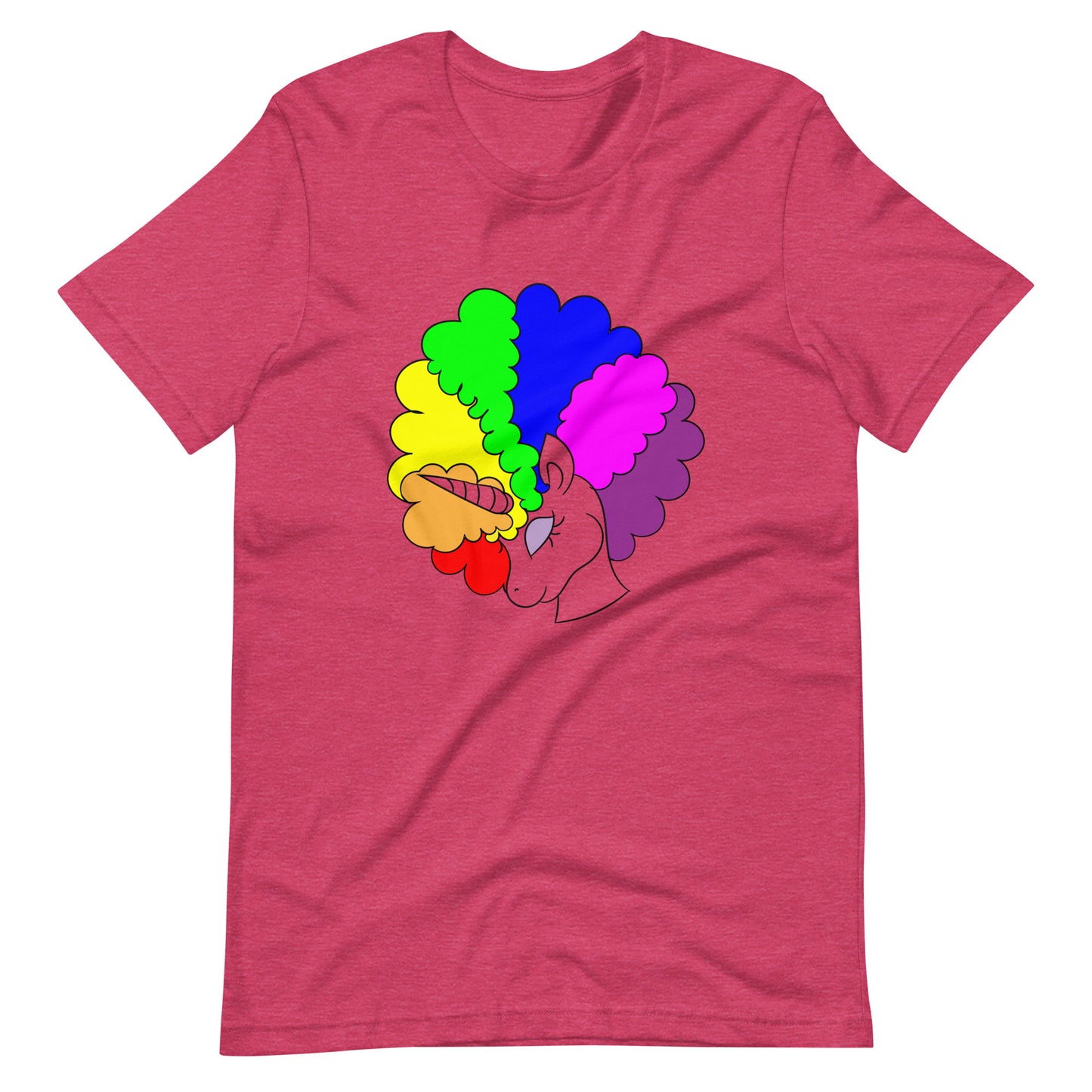 Afrainbow Unicorn - Unisex t-shirt