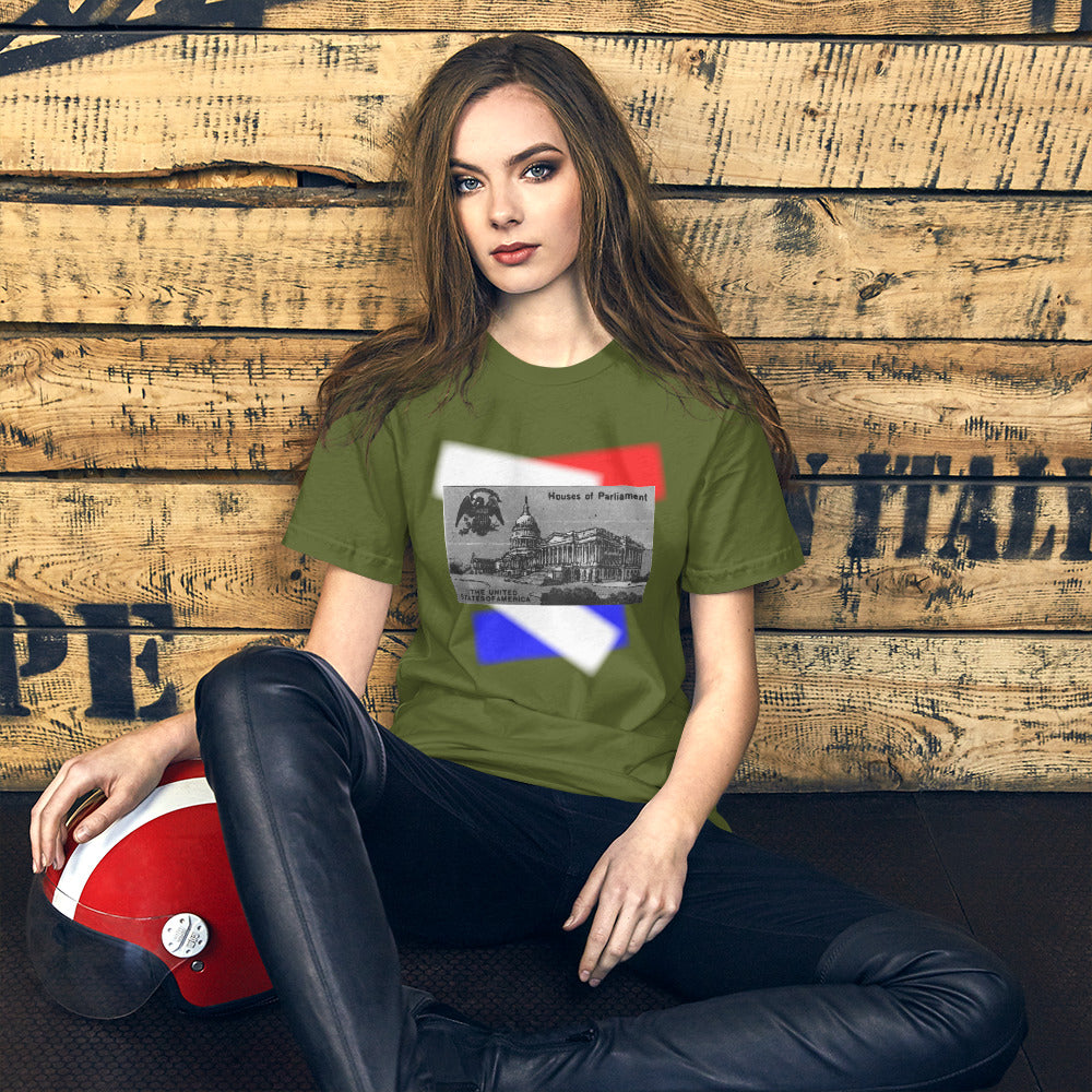 USA - House of Parliament -Unisex t-shirt