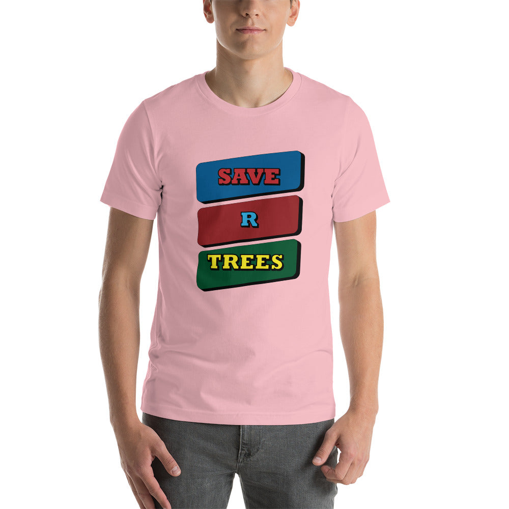 SaveOurTrees - RGBY -Unisex t-shirt