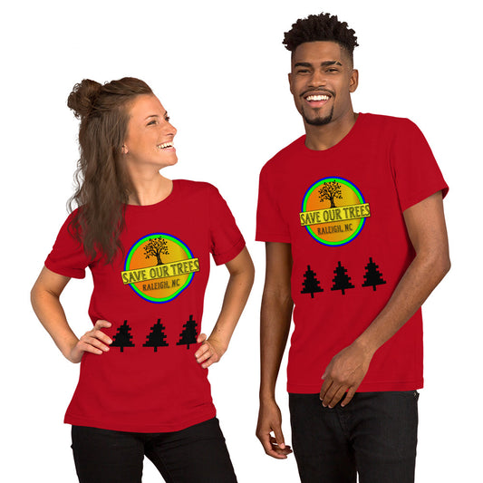 SaveOurTrees - Raleigh - Unisex t-shirt