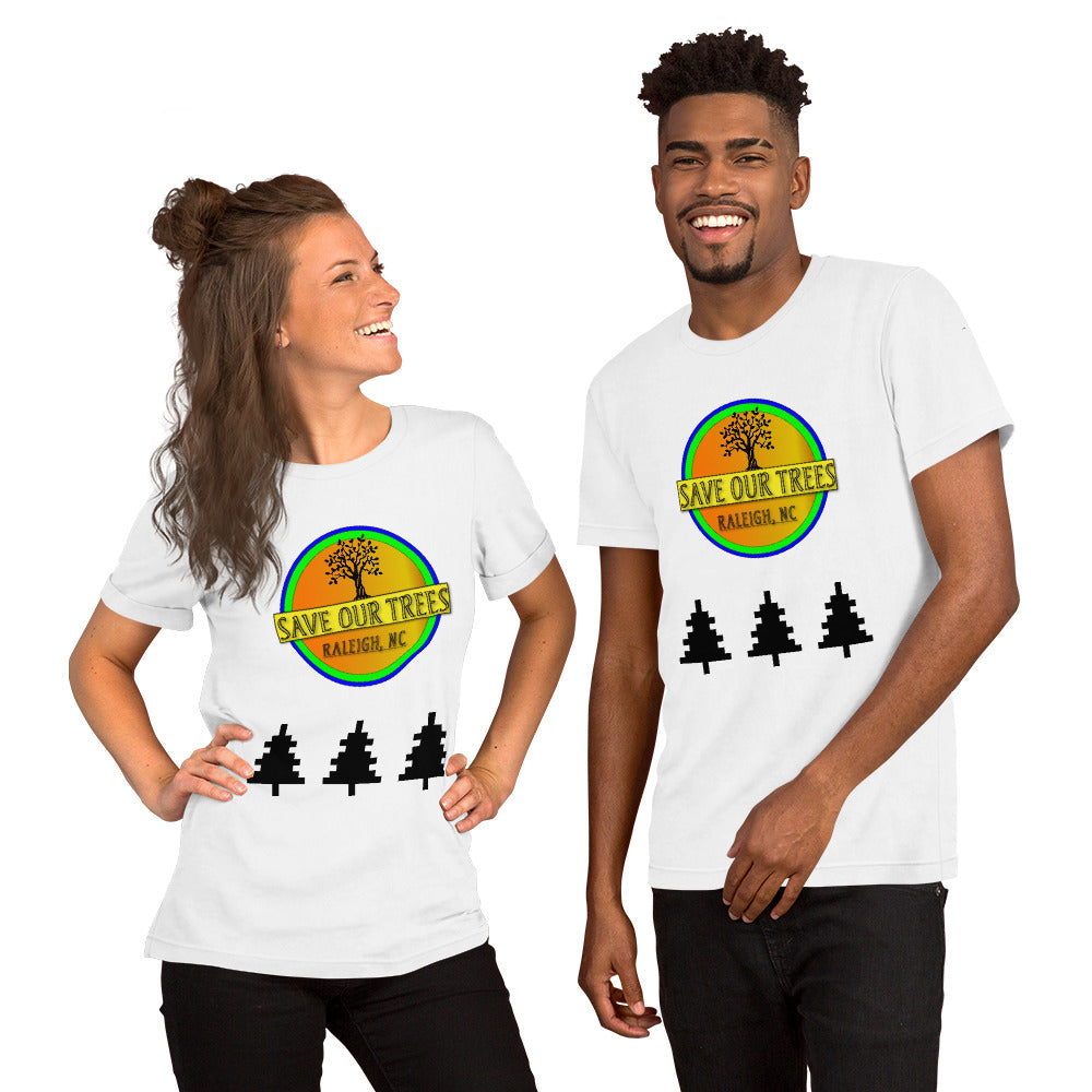 SaveOurTrees - Raleigh - Unisex t-shirt