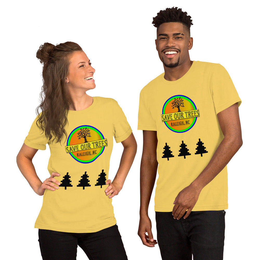 SaveOurTrees - Raleigh - Unisex t-shirt