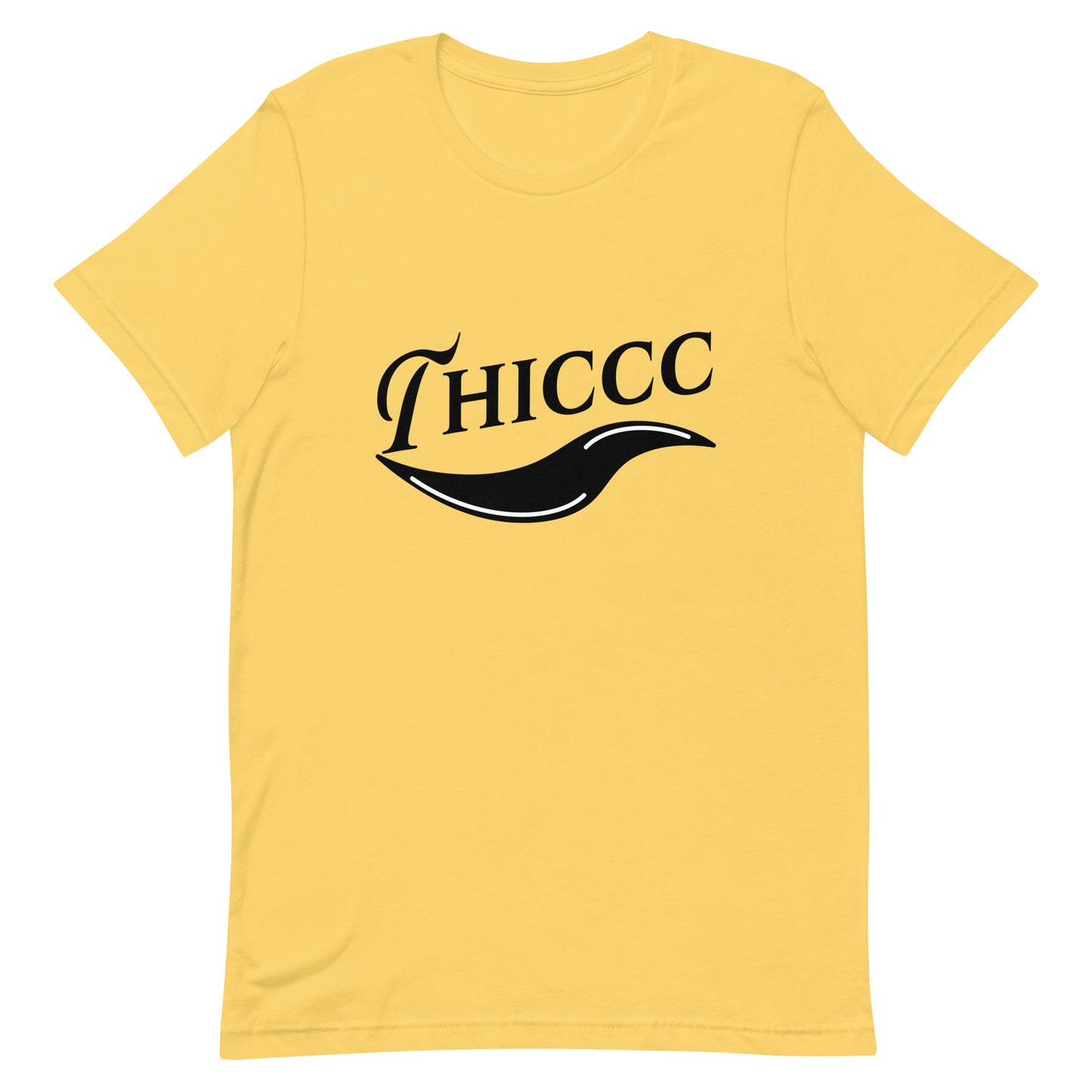 Thiccc - statement - Unisex t-shirt